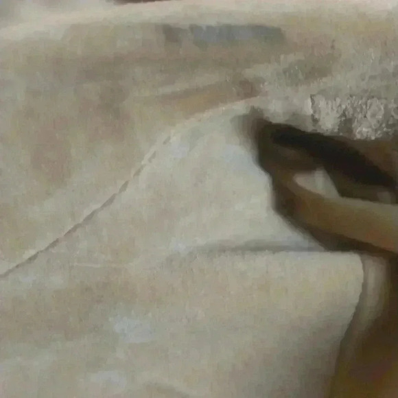 Bagatelle Tan Light Brown Khaki Suede Leather Coat Jacket Blazer Women Size 10 - Picture 7 of 7